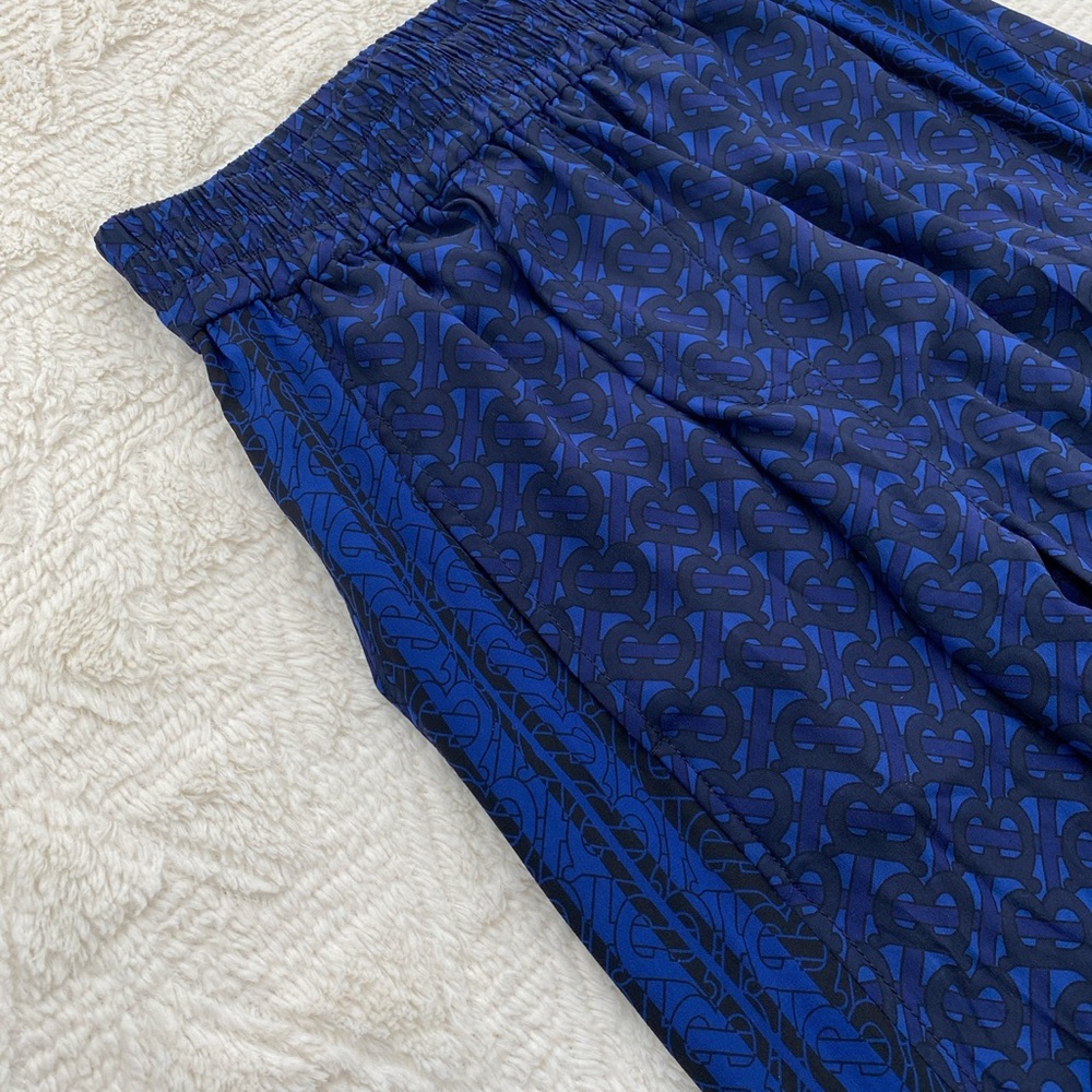 Burberry Blue Monogram Jumpsuit - Picture 7 of 16
